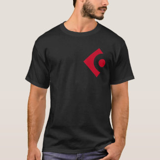 Camisa con logotipo Cubase a la izquierda del pech