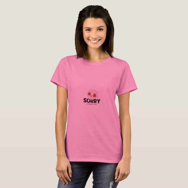 Camisa con logotipo "Lo siento y las aves" | Tee d (Anverso completo)