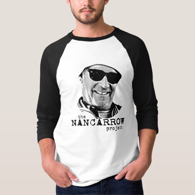 Camisa con mangas de TNP 3/4 --  Negro (Anverso)