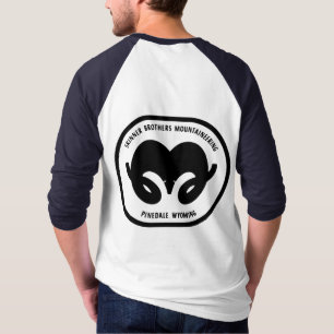 Camisa con mangas del ¾ de los hermanos de Skinne