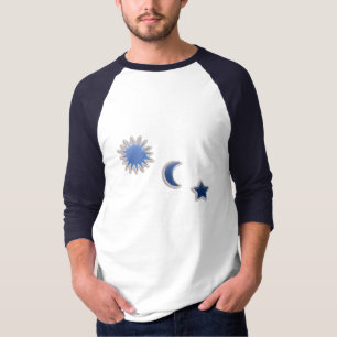 Camisa con mangas del raglán 3/4 del campeón de