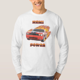 Camisa con mangas larga del desafiador
