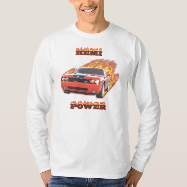 Camisa con mangas larga del desafiador (Anverso)