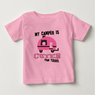 Camisa con Volantes Lindo Campista para Niños Pequ