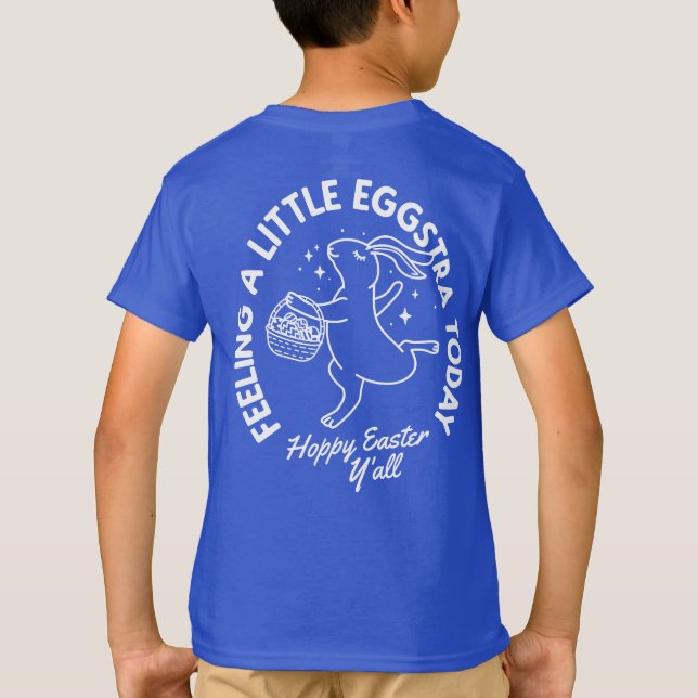 Camisa Conejita de Pascua con nombre (Reverso)