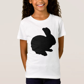 Camisa Conejita de Pascua de Silhouette Negra