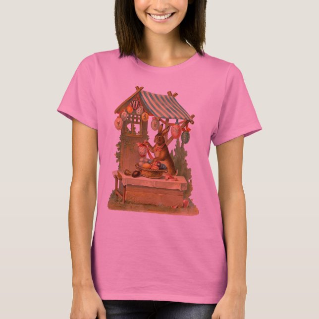 Camisa Conejo de Pascua Vintage (Anverso)