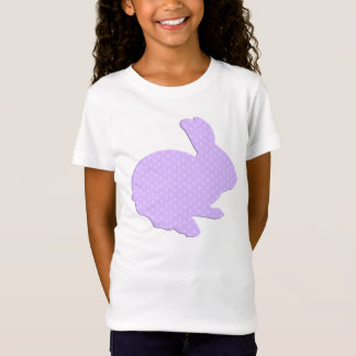 Camisa Conejo de Semana Santa Púrpura Polka Dot