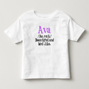 Camisa conocida de la descripción de Ava