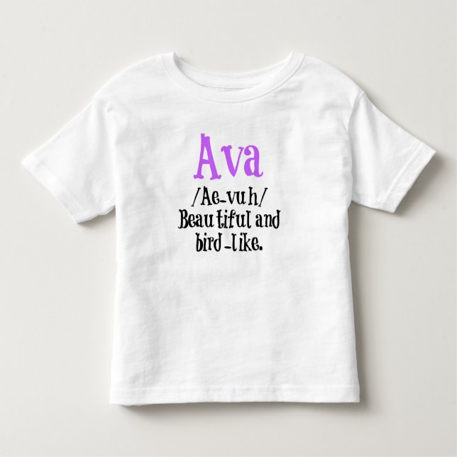 Camisa conocida de la descripción de Ava (Anverso)