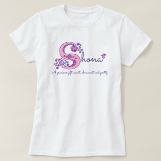 Camisa conocida del monograma del significado del