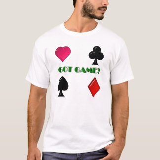 CAMISA CONSEGUIDA DEL PÓKER DEL JUEGO