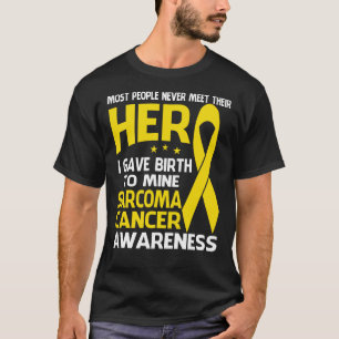 Camisa contra el cáncer de sarcoma, algunas person