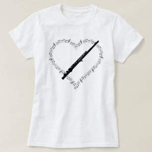 Camisa Corazón de Flauta