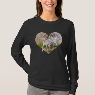 Camisa - corazón de Pegaso del unicornio
