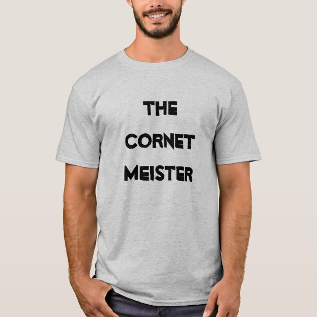 Camisa Cornet Meister Instrumento de Bronce Musica (Anverso)