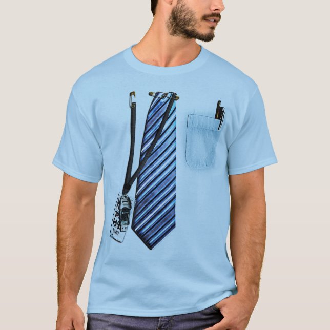 camisa corporativa azul (Anverso)