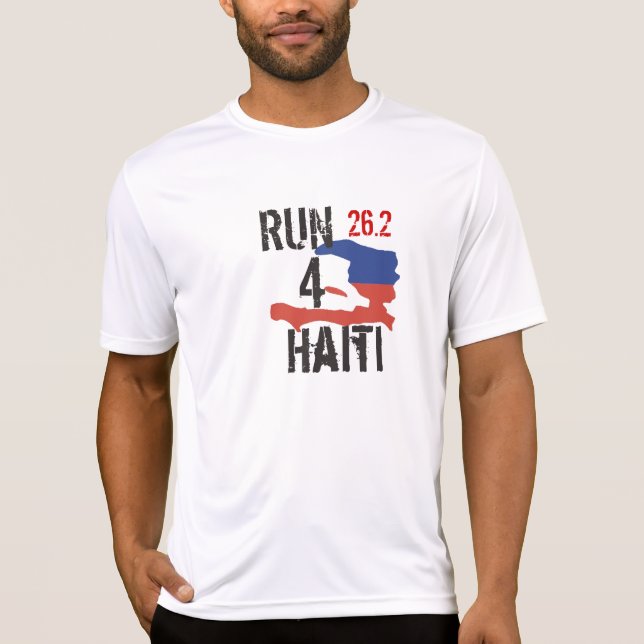 Camisa corriente de Run4Haiti (Anverso)