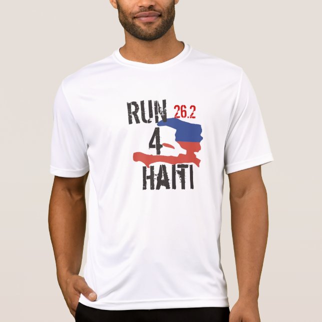Camisa corriente de Run4Haiti (Anverso)