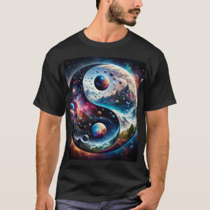 Camisa cósmica Yin Yang