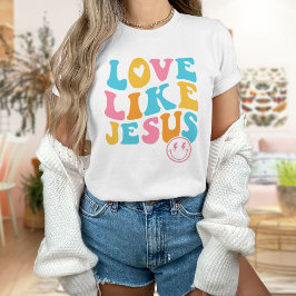 Camisa cristiana occidental, amor como la camiseta