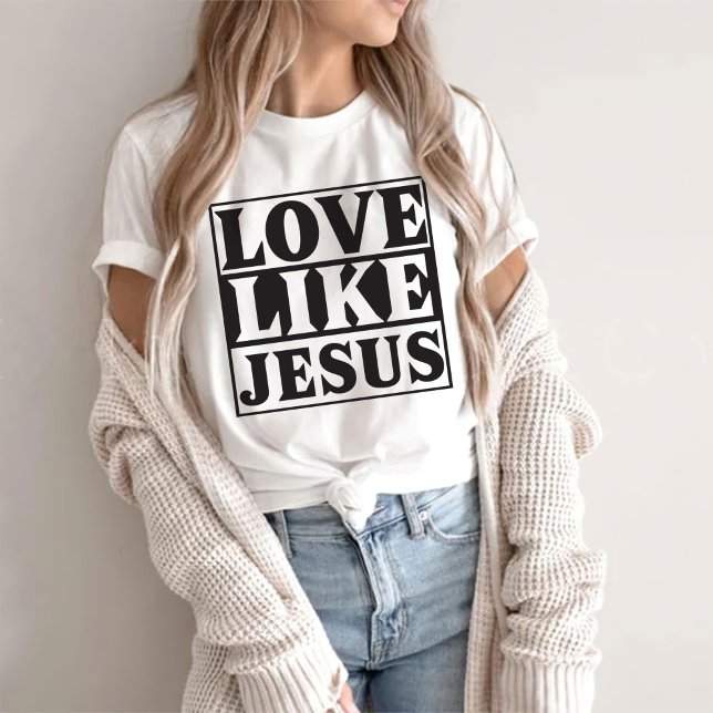 Camisa cristiana occidental, amor como la camiseta (Subido por el creador)