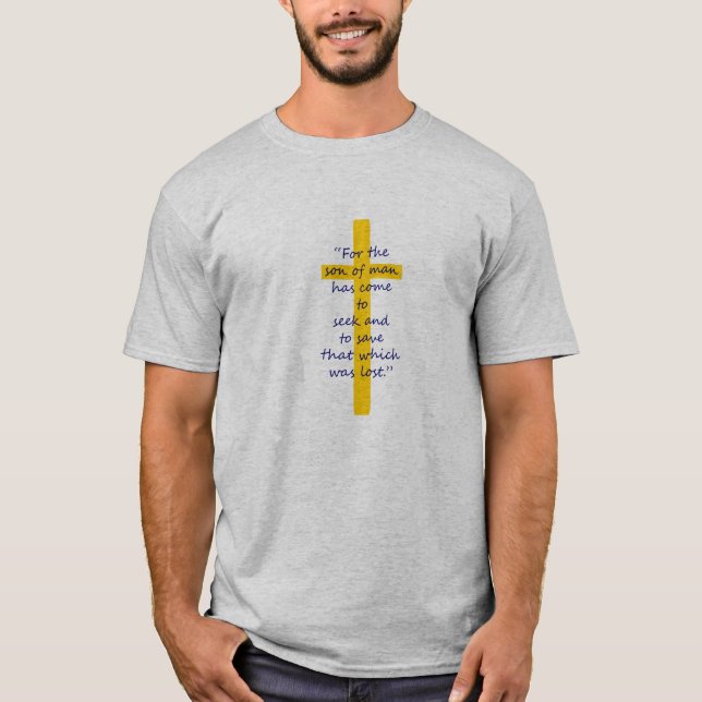 Camisa cruzada cristiana de oro (Anverso)