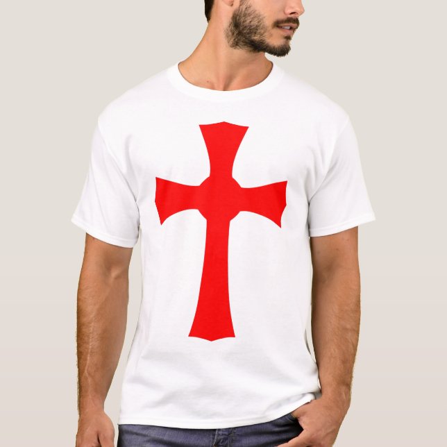 camisa cruzada - cruz vermelha (Anverso)