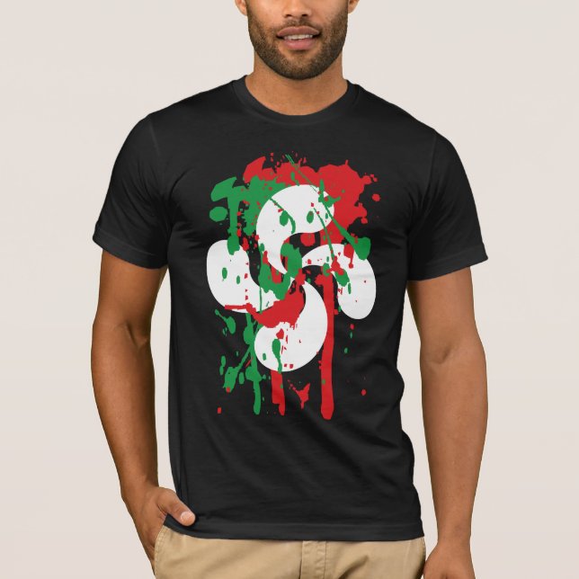 Camisa cruzada vasca (Anverso)