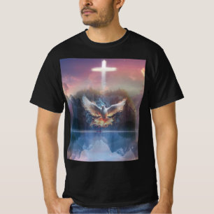 Camisa cruzada y de Espíritu Santo