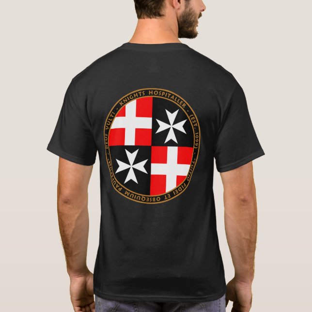 Camisa cuarteada del sello de Hospitaller cuatro (Reverso)
