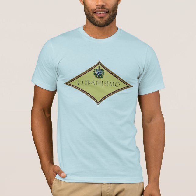 Camisa cubana del escudo de armas (Anverso)