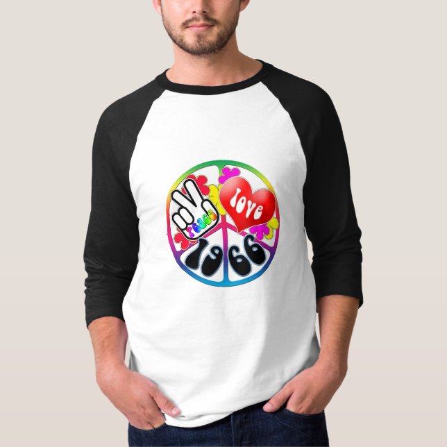 Camisa de 1966 por el amor por la paz (Anverso)