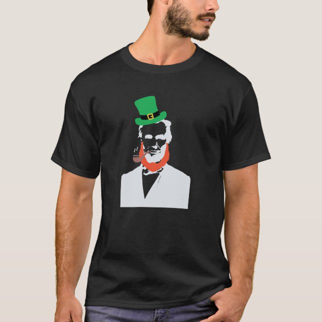 Camisa de Abraham Lincoln por el Día de San Patric (Anverso)