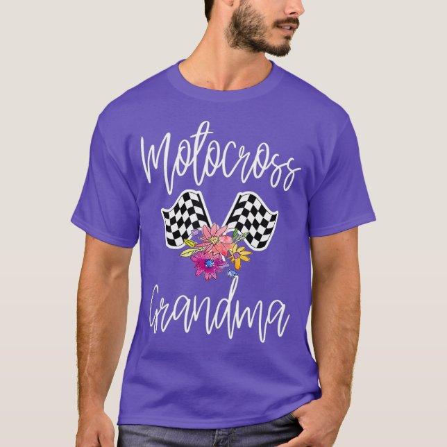 Camisa de abuela de Motocross (Anverso)