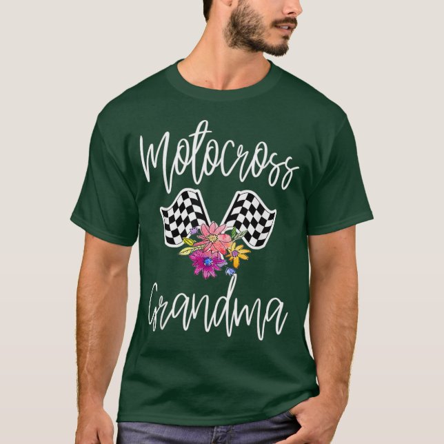Camisa de abuela de Motocross (Anverso)