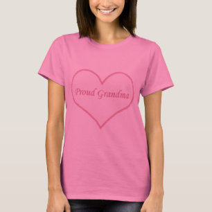 Camisa de abuela orgullosa, rosa