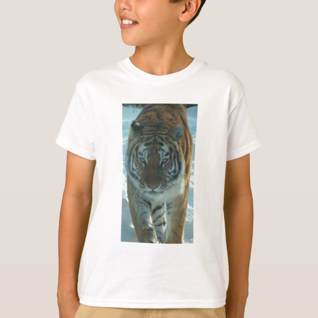 Camisa de acecho de los niños del tigre siberiano (Anverso)