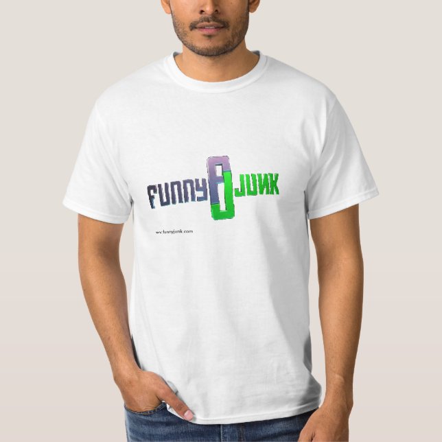 Camisa DE ACERO del logotipo de Funnyjunk (Anverso)