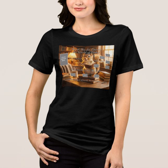 Camisa de Agradecimiento a Profesores de Bibliotec (Anverso)