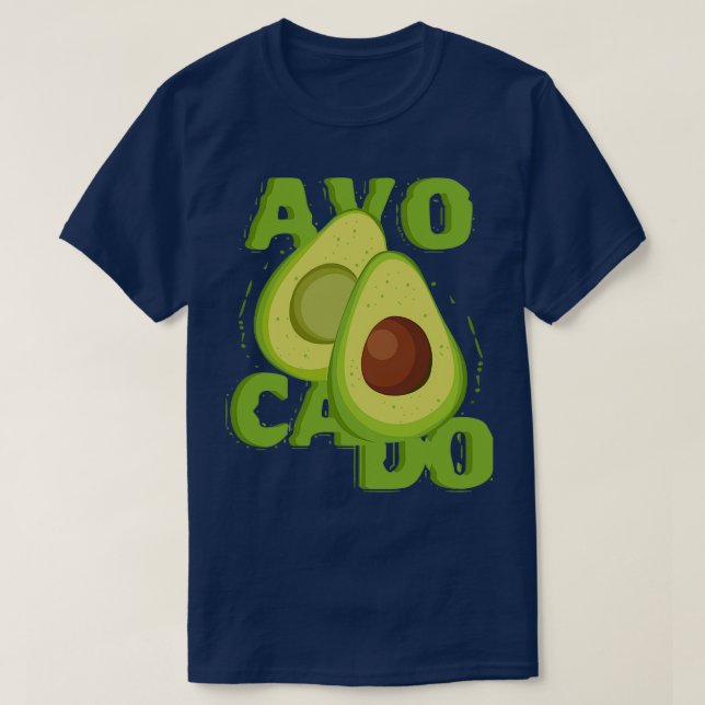 Camisa de aguacamol (Diseño del anverso)