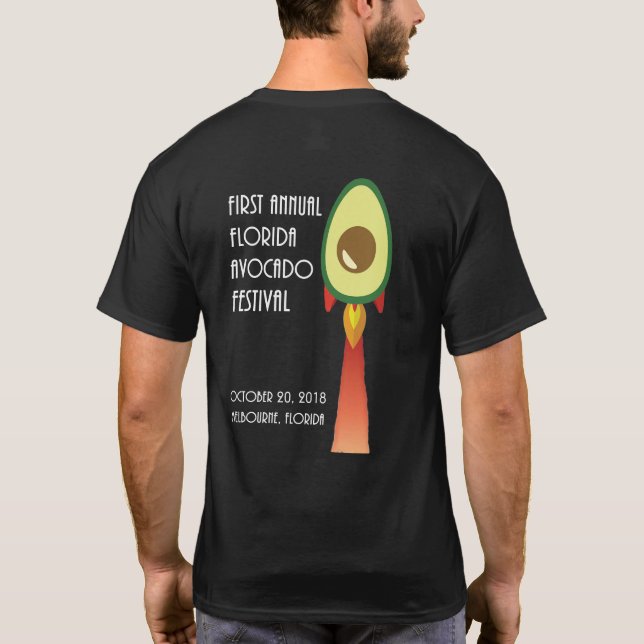Camisa de aguacate Poster (Reverso)