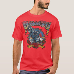 Camisa de águila, águila volante, motociclista, co