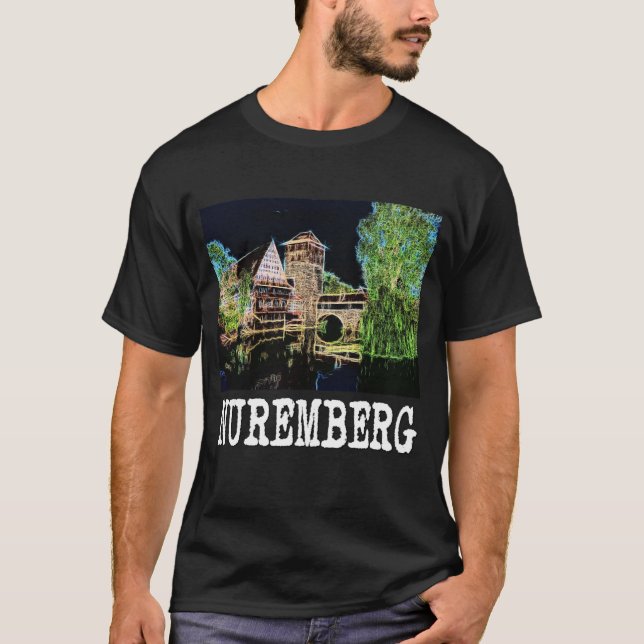 Camisa de Alemania de los recuerdos de Nuremberg (Anverso)