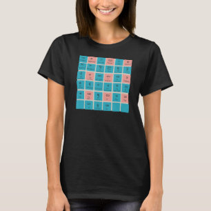 Camisa de Alfabetos de Myanmar