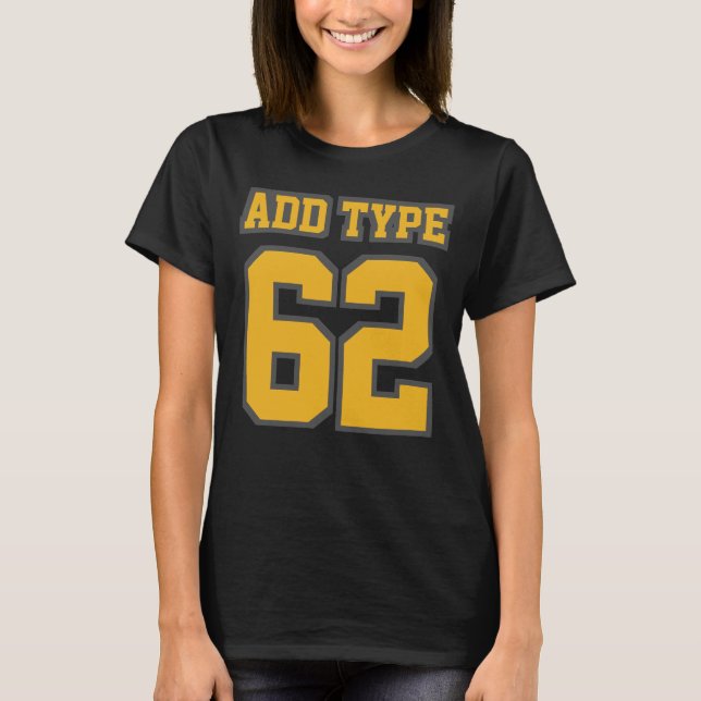 Camisa de algodón básica para mujeres de ORO NEGRO (Anverso)