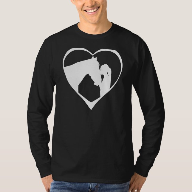 Camisa De Amante De Caballos Para Las Mujeres Chic (Anverso)