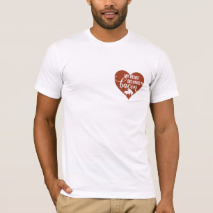 Camisa De Amante De La Boca - Corazón Pertenece Al
