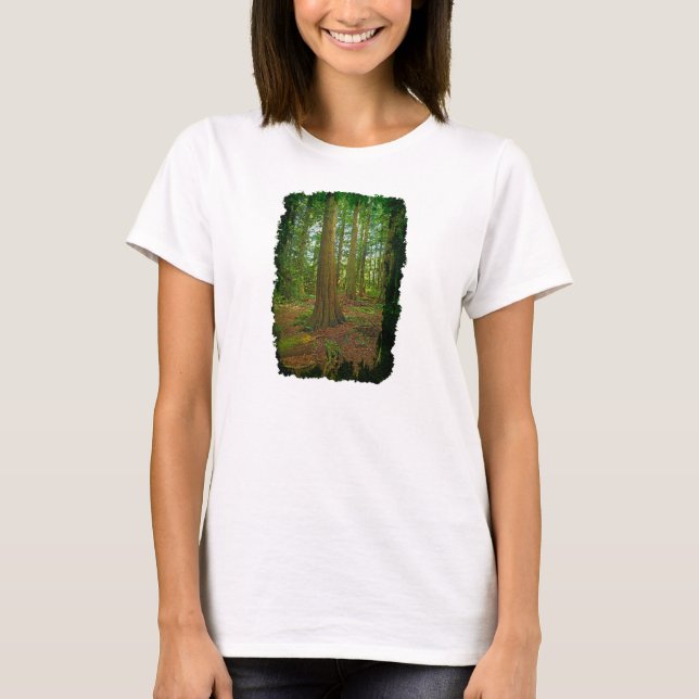 Camisa de amante de la naturaleza del medio ambien (Anverso)