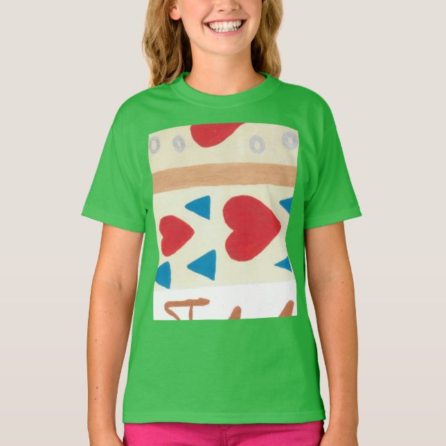 Camisa de amor Chica Ringer T-Shirt (Anverso)